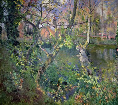The Rains of Moguda, 1917 by Joaquin Mir Trinxet